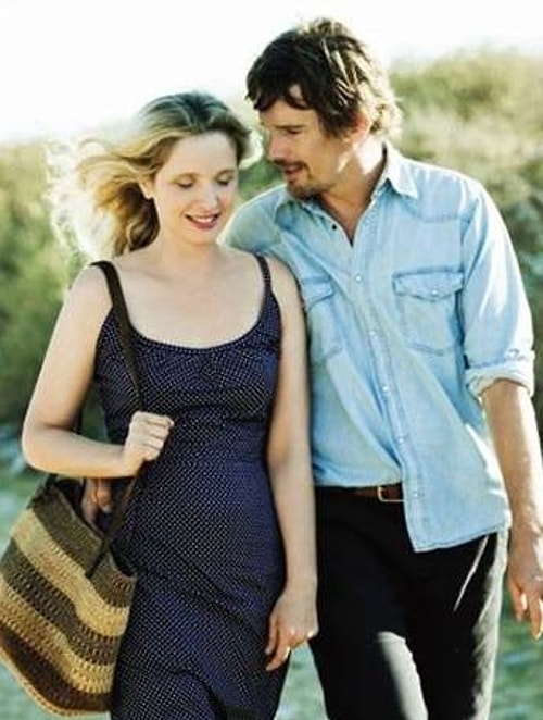 Aradan 18 yıl geçse de bu film onları yeniden bir araya getirmişti. Gün Doğmadan ve Geceyarısından Önce'nin oyuncuları Julie Delpy ve Ethan Hawke