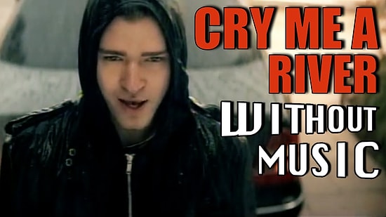 Justin Timberlake'in 'Cry Me A River' Şarkısını Bir de Müziksiz Dinleyin