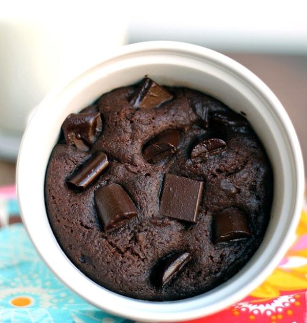 1. Mesela bir brownie hayal edin 5 dakikadan önce elinizde olsun!
