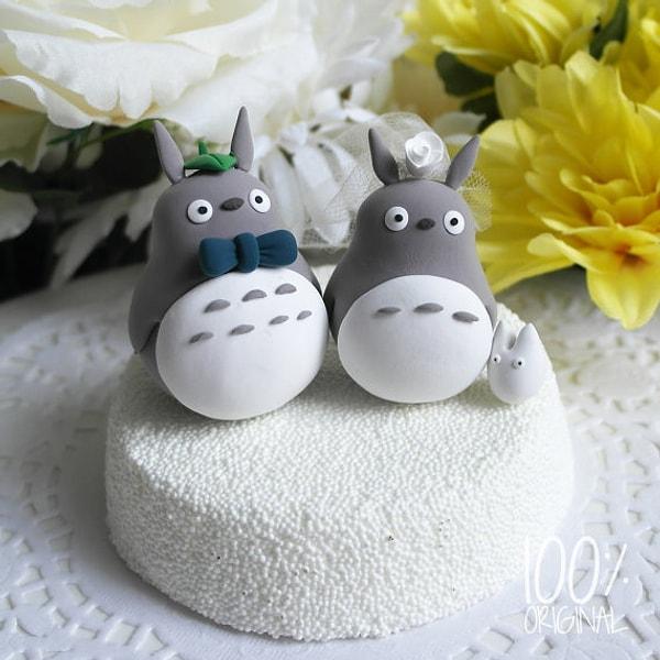 25. Düğünleriniz için de Totoro'larınız hazır.