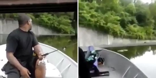 15 Saniyelik Komedi-Gerilim: Kayıkla Uçuruma Sürüklenen İkili