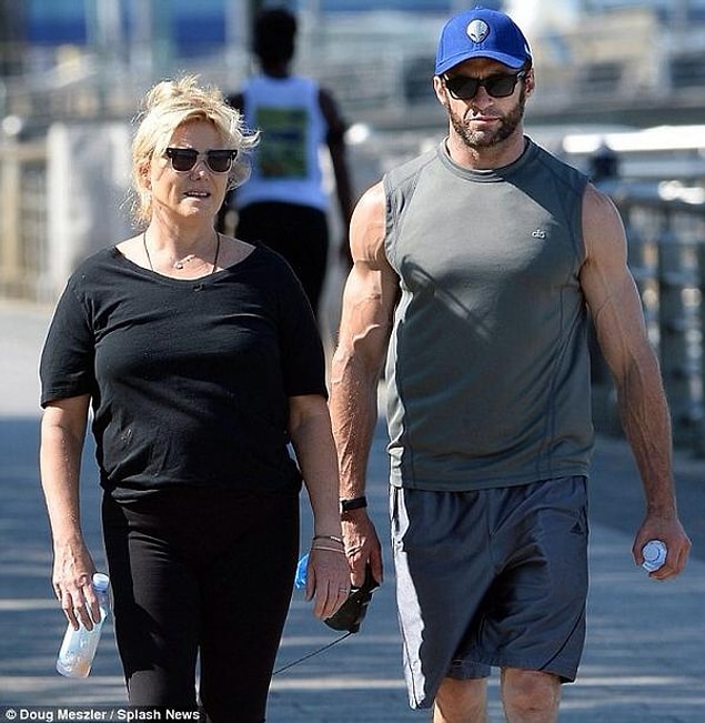 2. Hugh Jackman ve karısı