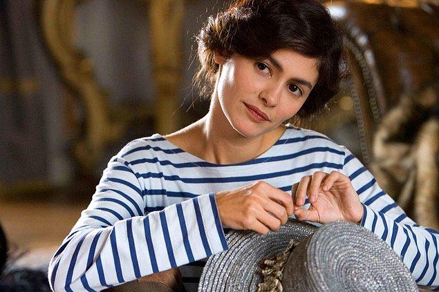 2. Audrey Tautou…This beautiful French lady got famous with “Amelie Poulain,” and she's cute as ever with that short hair.