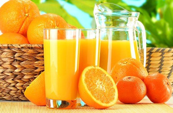 16. Kahvaltıda çay yerine portakal suyu içmek.