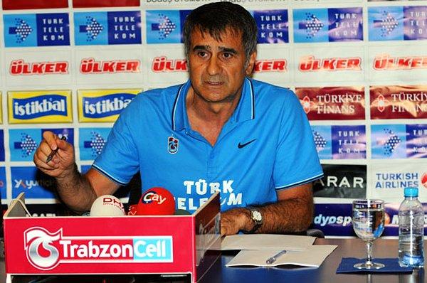 1. Şenol Güneş 2009 yılında kariyerinde beşinci kez Trabzonspor'un başına geçti.
