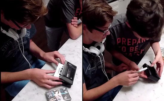 Hayatlarında İlk Kez Walkman Gören Masum Ergenler
