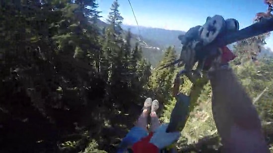 Adrenalini Tavan Yaptıran Dünyanın En Uzun Zipline Parkuru