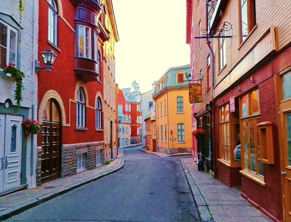 Gelişip Büyürken Geçmişinden de Kopmayan Şehir: 20 Görselle "Eski Quebec"