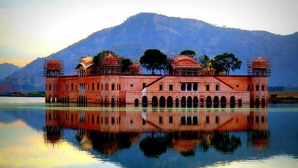 2. Jal Mahal, Jaipur