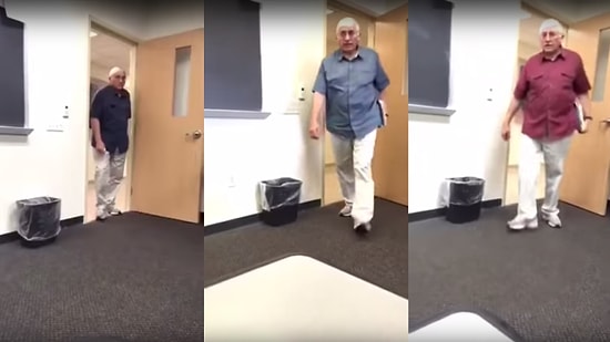 İstifini Bozmadan Her Gün Aynı Şekilde Derse Giren Tontiş Profesör