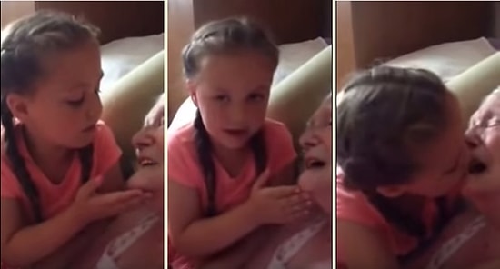 Bunayan Büyükannesine 'You Are My Sunshine' Şarkısı Söyleyen Duygusal Kız