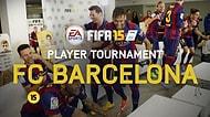 Barcelona'lı oyuncuların oynadığı acaip eğlenceli FIFA15 maçı