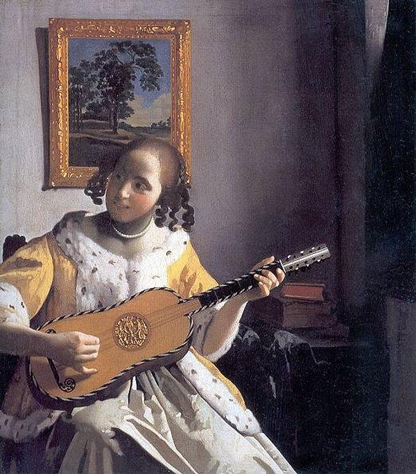 6. Gitar Çalan Kız (1669-1672)