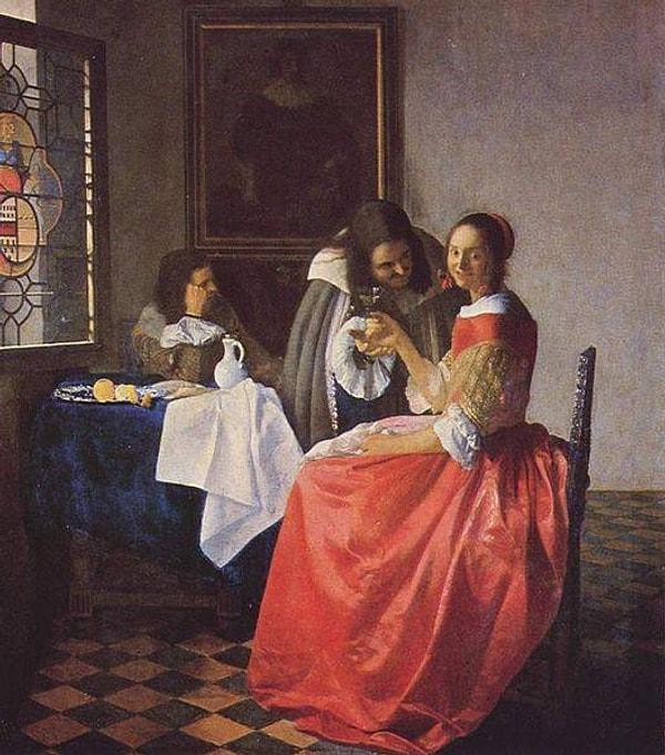 14. Şarap Bardaklı Kız (1659-1660)