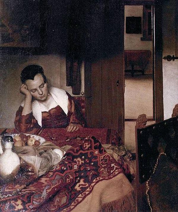 16.Uyuyan genç kadın, 1656-1657