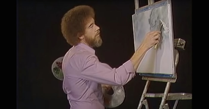 Şuraya da İyi Kalpli Bir İnsan Çizelim: Bob Ross'tan Renk Körü Seyircisine Özel Program