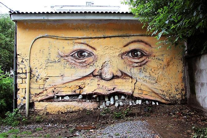 Rus Sanatçının ''Yaşayan Duvarlar'' İsimli Mükemmel Projesi