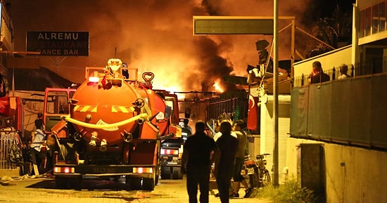 Manavgat'ta Gergin Gece: Çok Sayıda İşyeri Zarar Gördü!