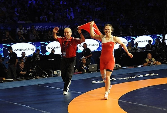 Elif Jale Yeşilırmak Güreşte Dünya Üçüncüsü