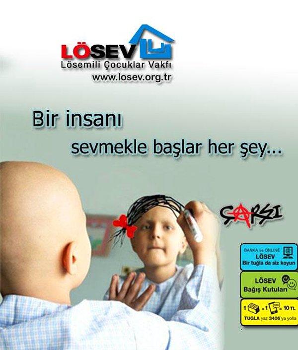 4. Lösev'e bağış kampanyası