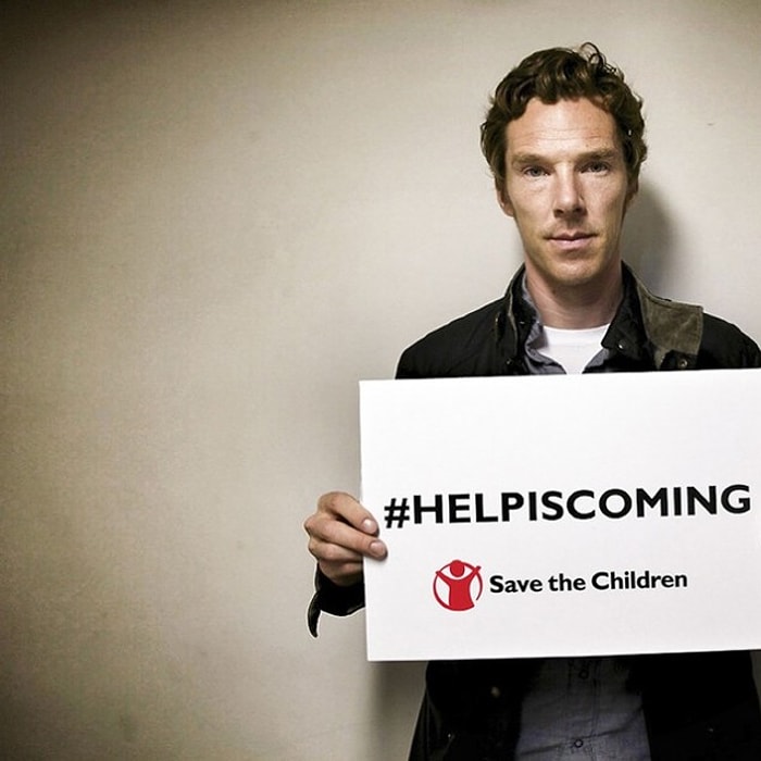 Benedict Cumberbatch’ten Mültecilere Mesaj: #HelpIsComing