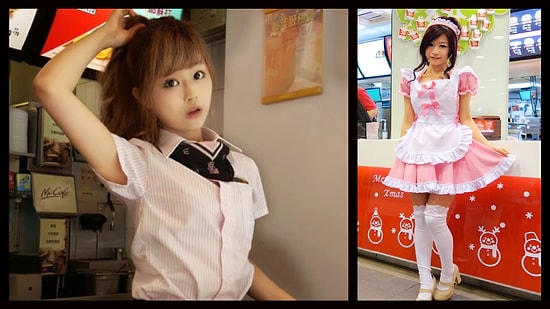 Dünyanın En Şirin McDonald's Çalışanı, Asya'nın Sosyal Medya Fenomeni Weiwei'yle Tanışın!