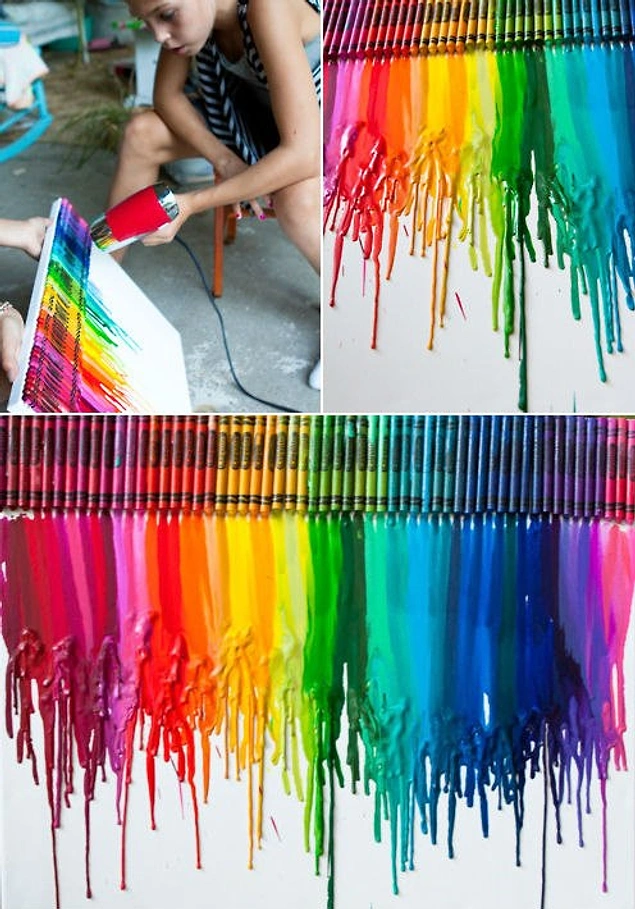 Böyle bir modern sanat eseri yok! Hem de bu kadar kolay ve ucuz!