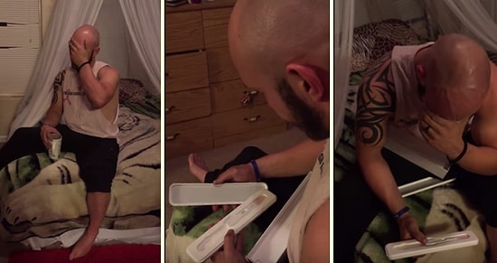 Dünyanın En Güzel Doğum Günü Hediyesi: iWatch Kutusunda Sonucu Pozitif Gebelik Testi