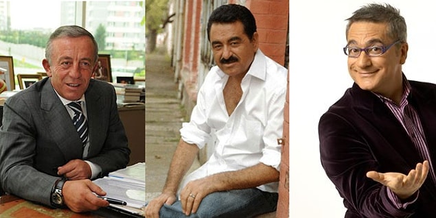 5. Ali Ağaoğlu, İbrahim Tatlıses, Mehmet Ali Erbil