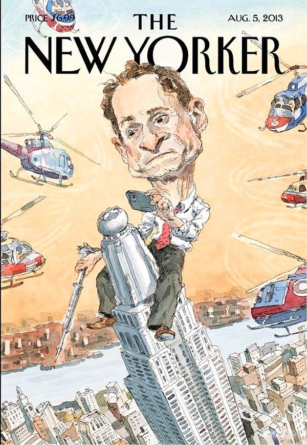 5. 'New Yorker' Anthony Weiner'i Yerin Dibine Sokarken
