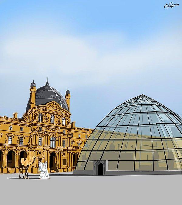 5. Louvre Müzesi - Fransa