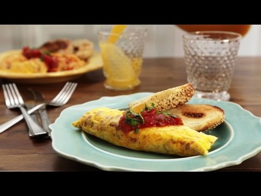 Fermuarlı Poşet ile Kolay ve Çabuk Bir Omlet Hazırlamaya Ne Dersiniz?