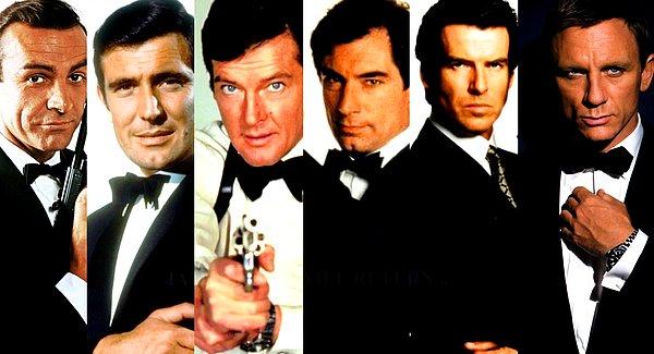 10- James Bond - James Bond Franchise (1962 - Günümüze)