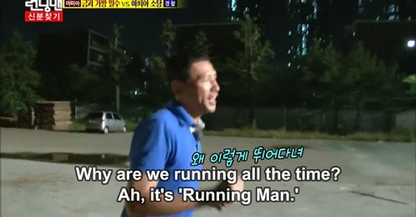 1. "Running Man" nasıl bir programdır?