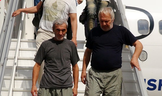 Serbest Bırakılan İki İşçi Türkiye'de