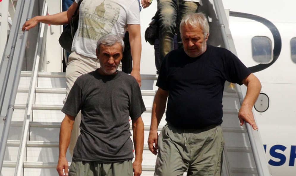 Serbest Bırakılan İki İşçi Türkiye'de