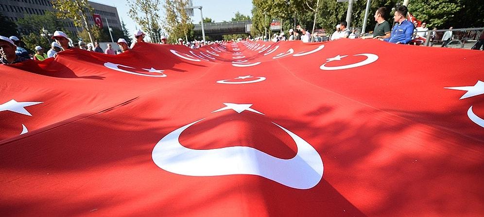 Ankara'da 'Teröre Hayır, Kardeşliğe Evet' Yürüyüşü