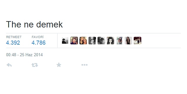 5. Twitter'a google muamelesi çekmek