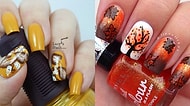Gelmek Bilmeyen Sonbaharı Tırnaklarınıza Tıpış Tıpış Getirtecek 17 Nail Art Örneği