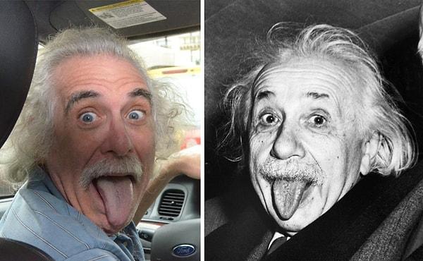 1. Albert Einstein taksi şoförü olarak tekrar gelmiş dünyaya.