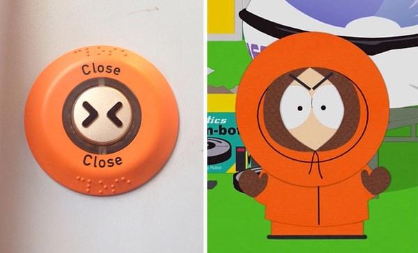 13. Tramvayın kapama düğmesini tasarlayan mühendis South Park'taki Kenny'e hayranmış gibi görünüyor.