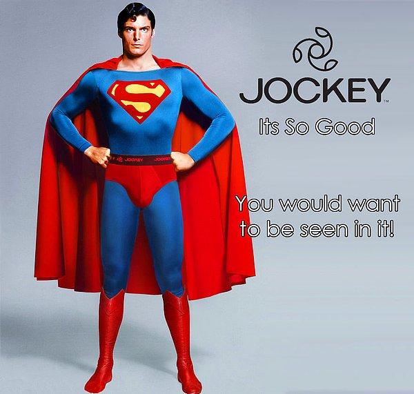 Superman'in tercihi Jockey olmuş.
