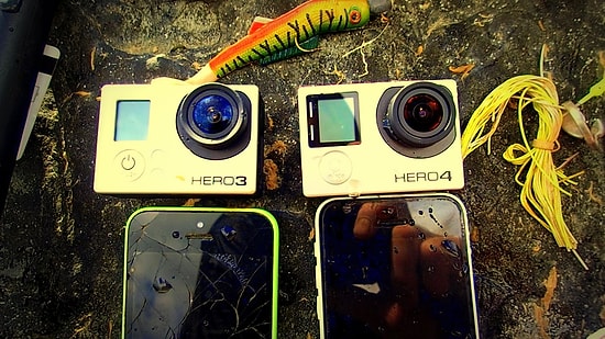 Bir Nehir Düşünün! İçinde Bedava GoPro'lar, iPhone'lar ve Nice Farklı Eşya Olan