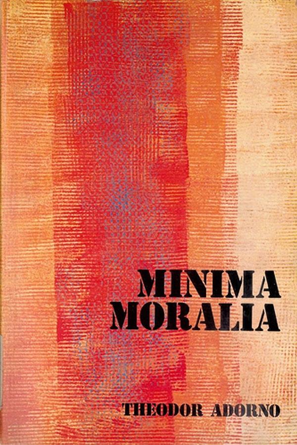 23. "Minima Moralia", (1951) Theodor W. Adorno