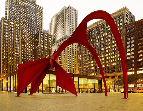 Flamingo, Alexander Calder