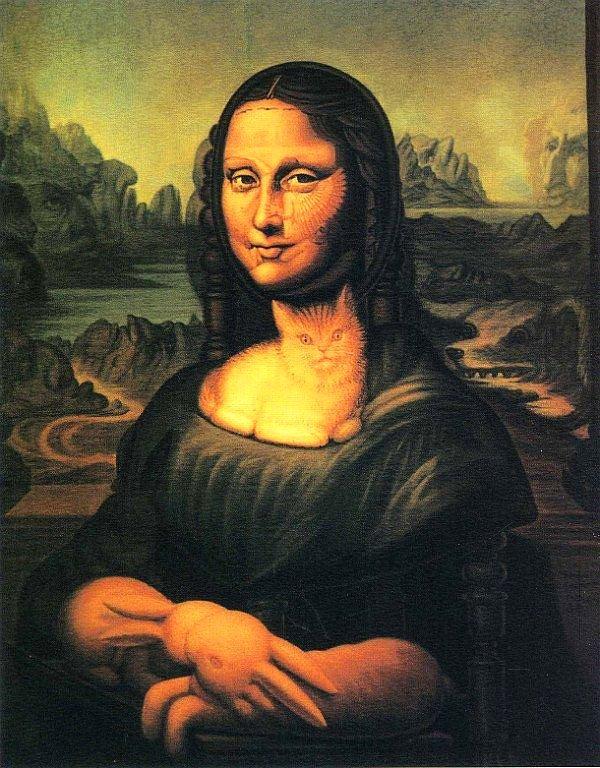 6. Mona Lisa'ya farklı bir bakış açısı