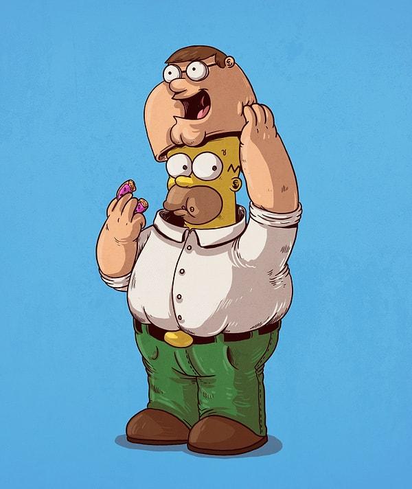 1. Peter (Family Guy) Maskesiz