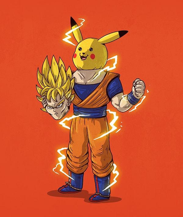 14. Goku Super Saiyan Maskesiz