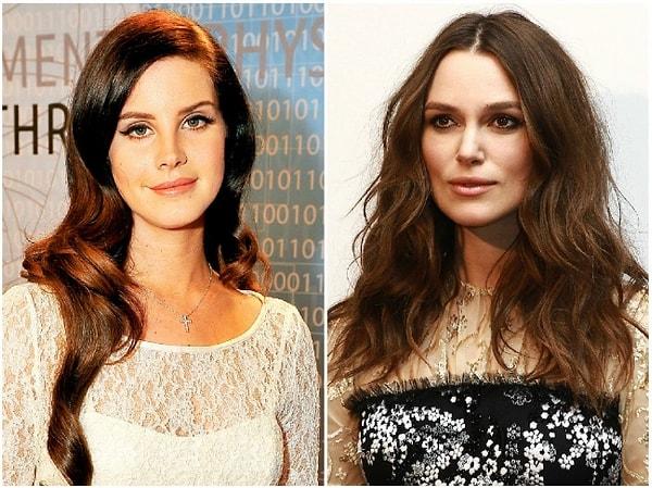 11. Lana Del Rey ve Keira Knightley — İkisi de 30 yaşında.