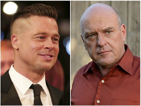 13. Brad Pitt ve Dean Norris — İkisi de 51 yaşında.